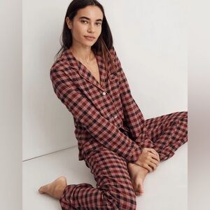 Madewell Flannel Bedtime Pajama Set